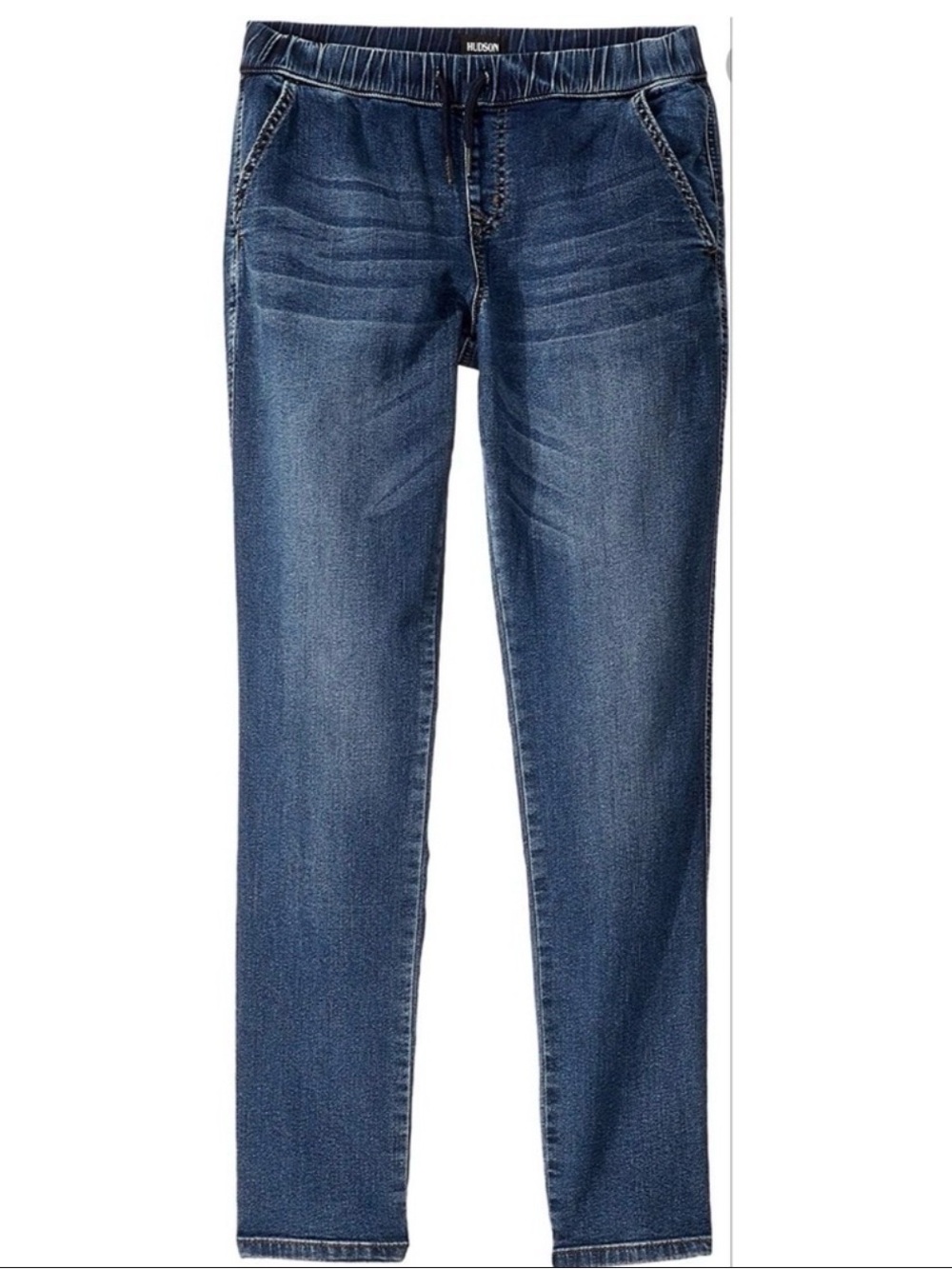 Hudson Boys Seth Jogger Jeans in Indigo Rinse Medium